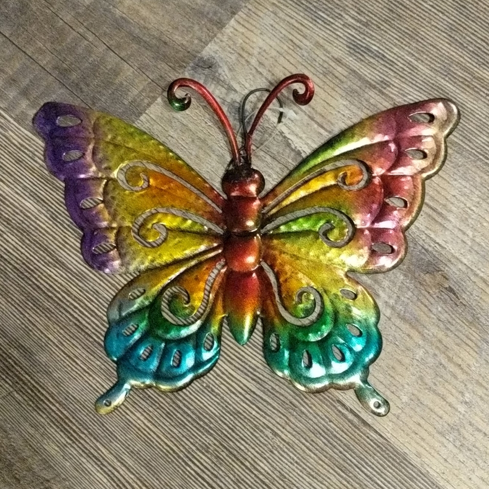 Rainbow Butterfly ornament